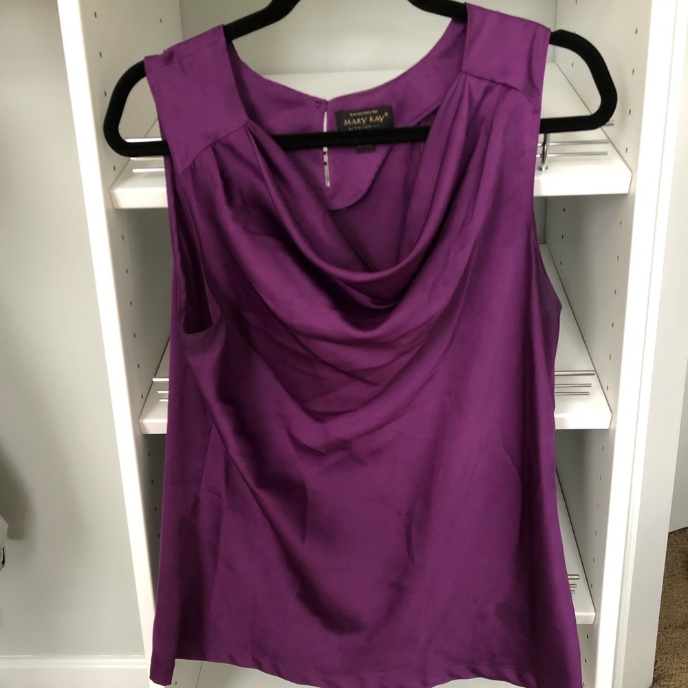 Purple blouse